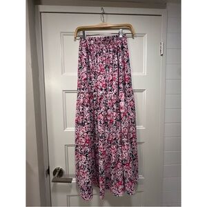 Floral Pink Skirt